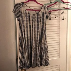 Cute Tie-Dye T-Shirt Dress